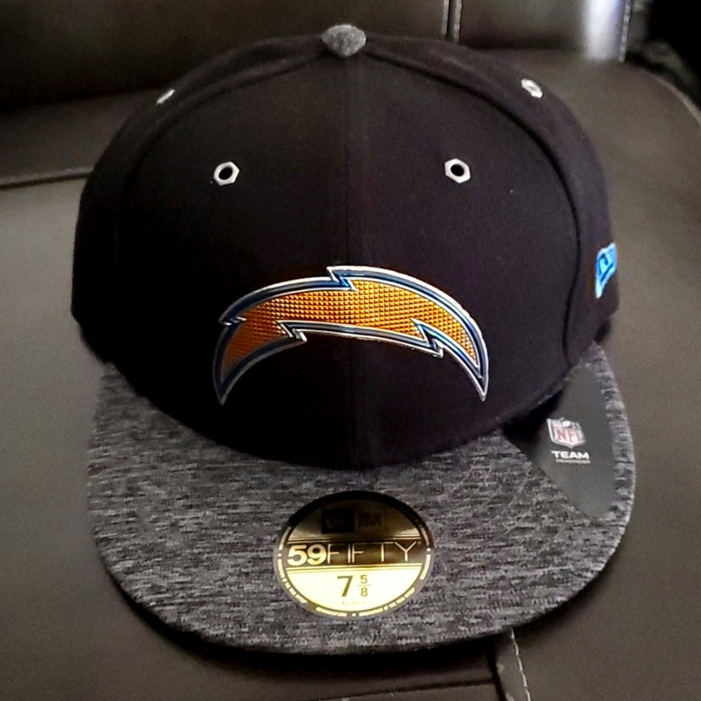 SD Chargers Hat New Era 9Fifty fitted 7 5/8